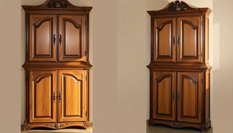 Armoire a deux corps [Bildinhalt mit KI erstellt]