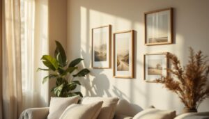 Bilderrahmen ohne Bohren und Nagel aufhängen