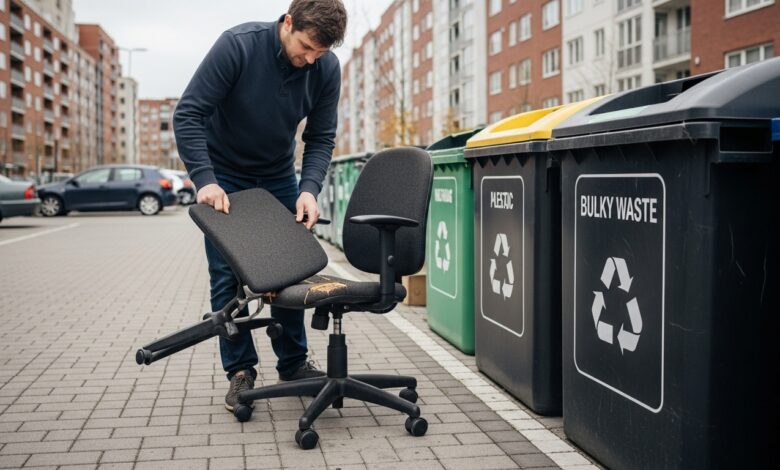 Bürostuhl entsorgen leicht gemacht
