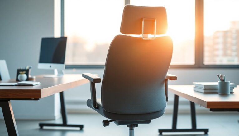 Drehstuhl Ergonomie und Komfort im Buero [Bildinhalt mit KI erstellt]