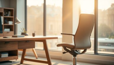 Ein Fauteuil de bureau ist ein speziell fuer den Buerogebrauch konzipierter Stuhl