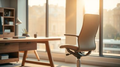 Ein Fauteuil de bureau ist ein speziell fuer den Buerogebrauch konzipierter Stuhl