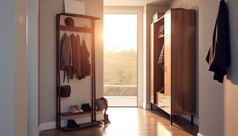 Flurgarderobe [Bildinhalt mit KI erstellt]