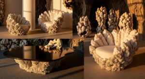 Grottenmöbel: Kunstvolle Höhleninspiration