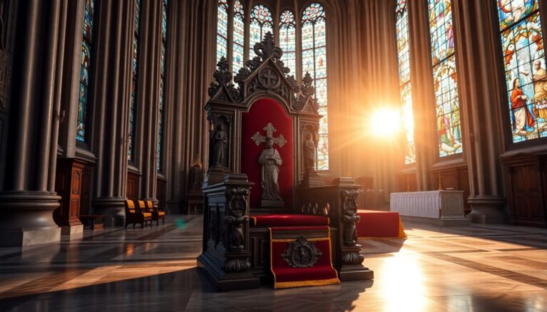 Kirchenthron [Bildinhalt mit KI erstellt]