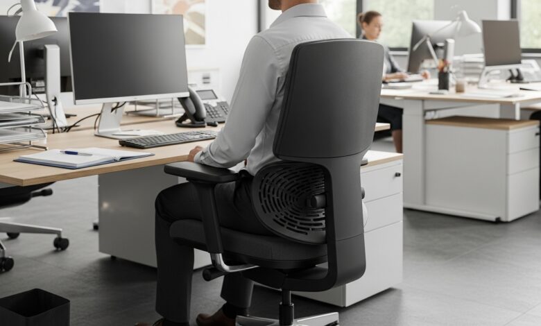 Lordosenstütze: Große Wirkung im Büro
