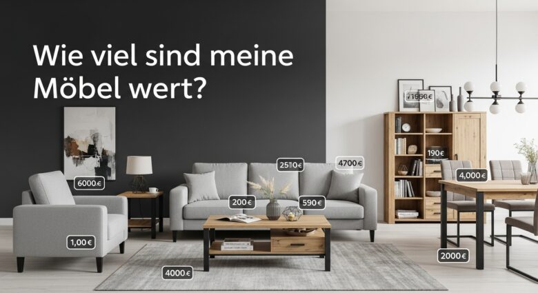 Wie viel sind meine Möbel wert?