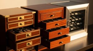 Münzschrank: Schutz und Präsentation vereint