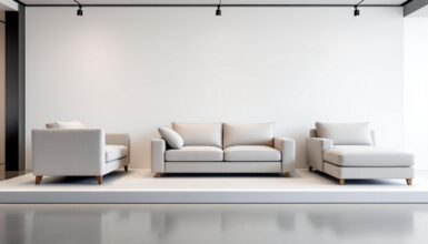 Ottomane Sofa, Recamiere oder Longchair? [Bildinhalt mit KI erstellt]