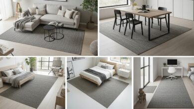 Perfekte Teppichgröße finden für jede Einrichtung