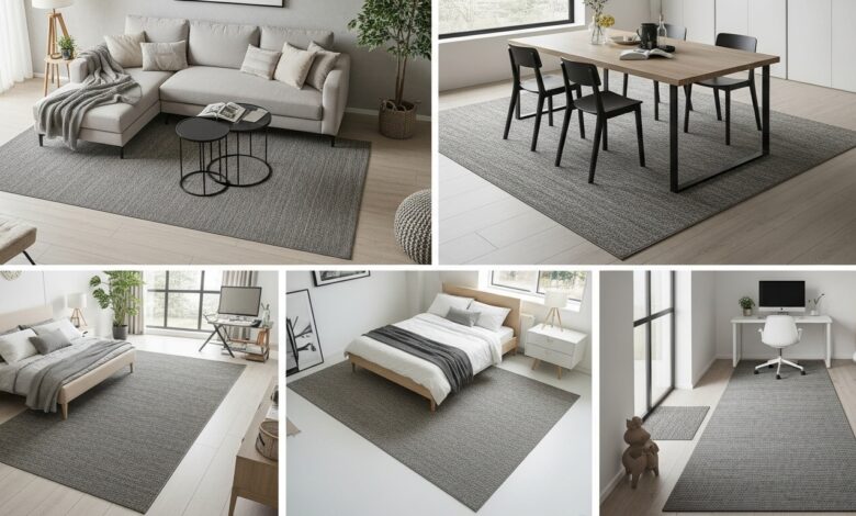 Perfekte Teppichgröße finden für jede Einrichtung