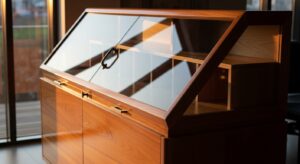 Pultvitrine: Präsentation und Schutz vereint