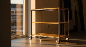 Rollregal: Mobilität trifft Platzersparnis