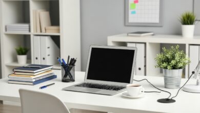 Schreibtisch organisieren: Bewährte Tipps für mehr Ordnung