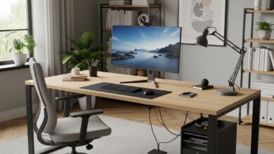 Perfekte Schreibtischposition im Raum finden