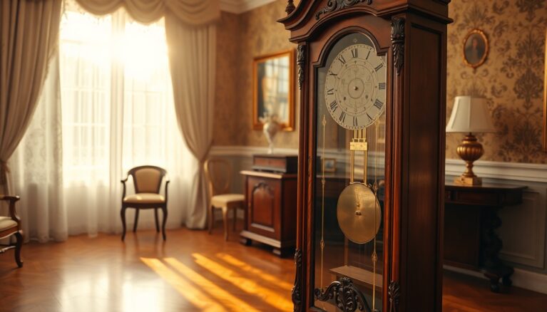 Standuhr [Bildinhalt mit KI erstellt]