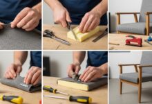 Stuhl neu beziehen - So geht's