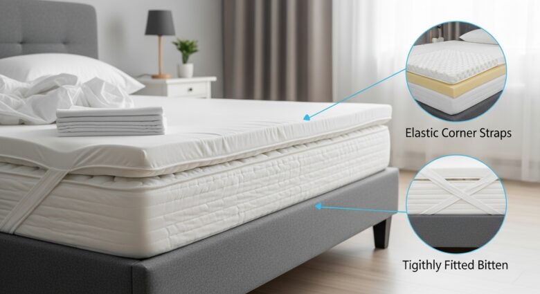 Topper rutscht? So lässt sich das Verrutschen effektiv verhindern.