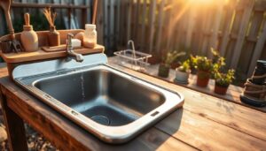 Abwaschtisch: Materialien und Bauarten im Fokus