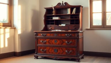 Aufsatzschreibkommode