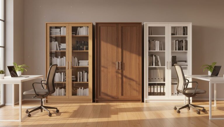 Buecherschrank [Bildinhalt mit KI erstellt]