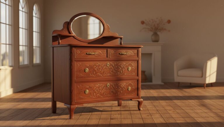 Chiffoniere [Bildinhalt mit KI erstellt]
