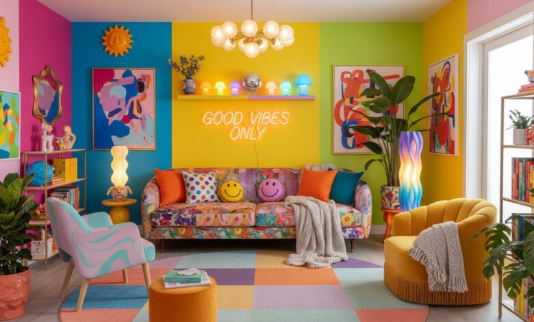 Dopamine Decor: Wohnen, das glücklich macht