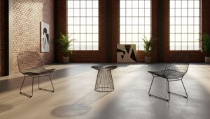 Drahtmöbel: Stilvolle Leichtigkeit im Design