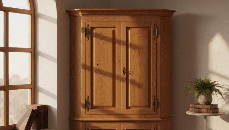 Eckschrank [Bildinhalt mit KI erstellt]