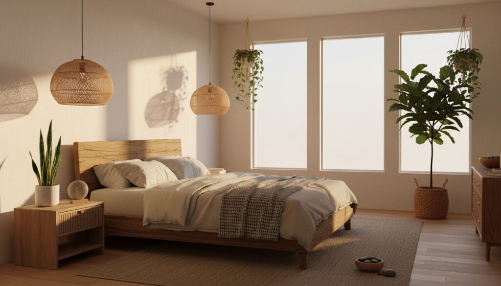 Feng Shui Schlafzimmer Natuerliche Materialien bevorzugen