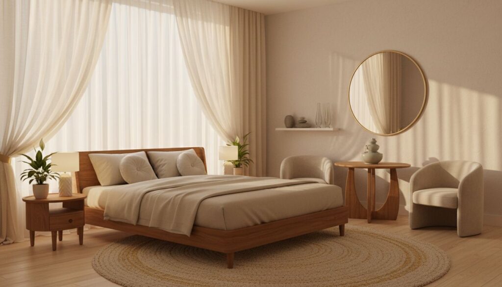 Feng Shui Schlafzimmer Sanftes Yin Licht statt greller Beleuchtung