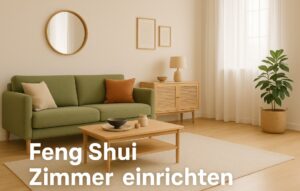 Feng Shui Zimmer einrichten: Harmonie schaffen