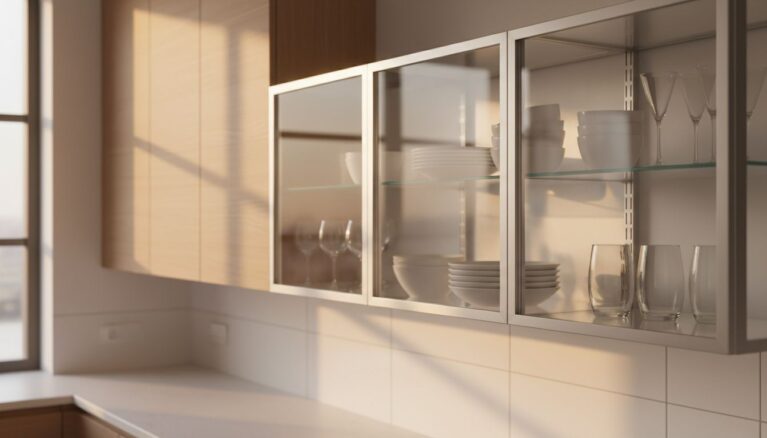 Glashaengeschrank [Bildinhalt mit KI erstellt]