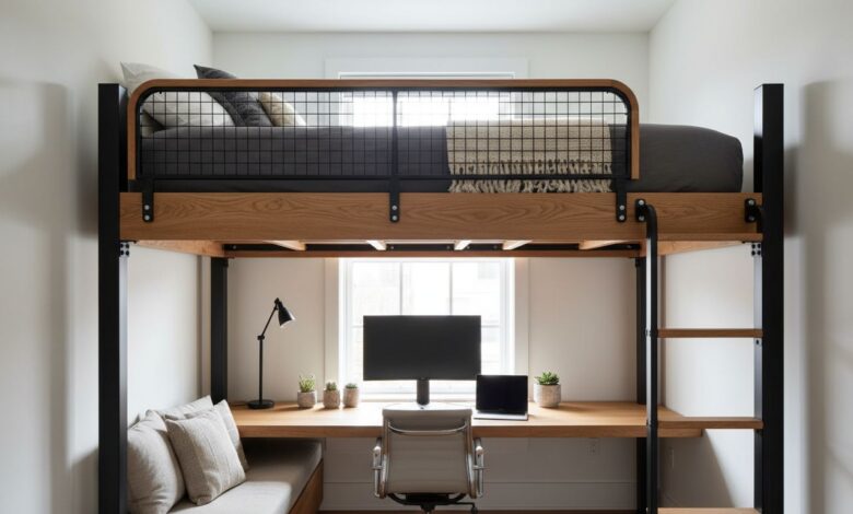 Hochbett für Erwachsene