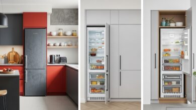 Kühlschrank in Küche integrieren - Diese stilvollen Möglichkeiten gibt es