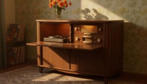 Musiktruhe: Vintage-Klangwunder im Mid-Century