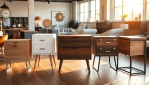 Nachttisch: Stilvolle Funktionalität im Schlafzimmer