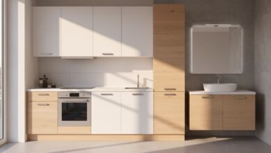 Oberschrank für Küche & Bad