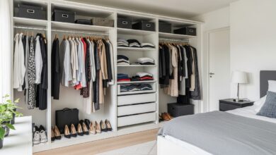 Offene Kleiderschränke: Vor- & Nachteile