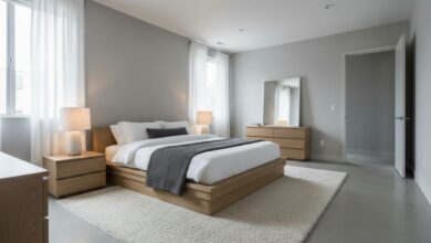 Der perfekte Platz fürs Bett