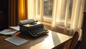 Schreibmaschinentisch: Ergonomie trifft Design