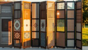 Vielseitigkeit der Spanischen Wand im Raum