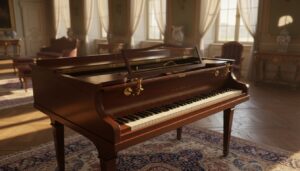 Tafelklavier: Historisches Kunstwerk & Möbelstück