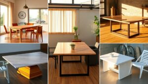 Vielseitige Tische: Design und Funktion