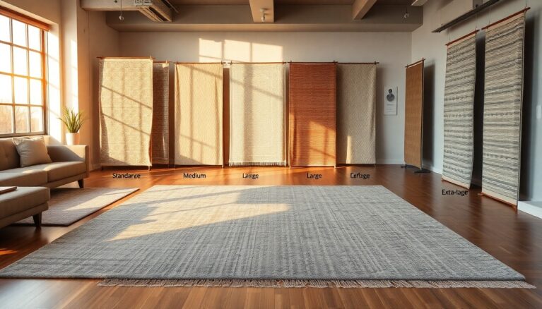 Welche Teppichmasse gibt es