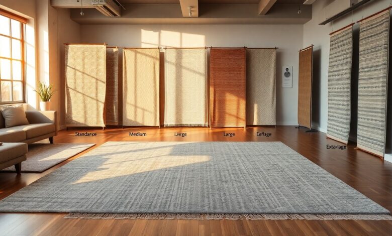 Welche Teppichmasse gibt es