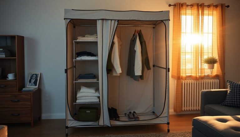 Zeltschrank [Bildinhalt mit KI erstellt]