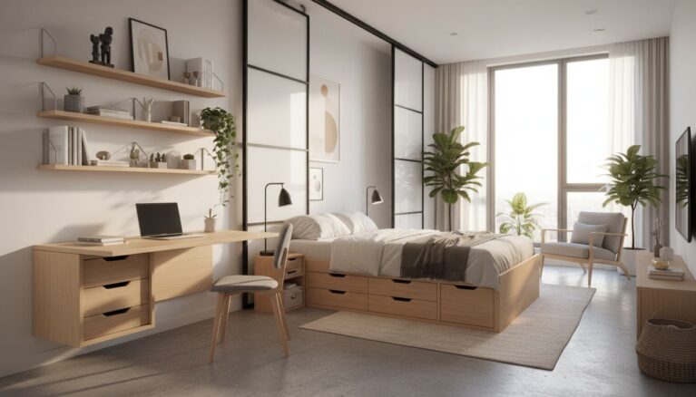 platzsparende Ideen fuer kleine Wohnungen