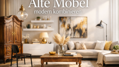 Alte Möbel modern kombinieren