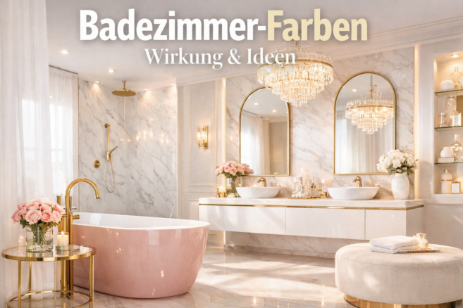 Badezimmer-Farben: Wirkung & Ideen